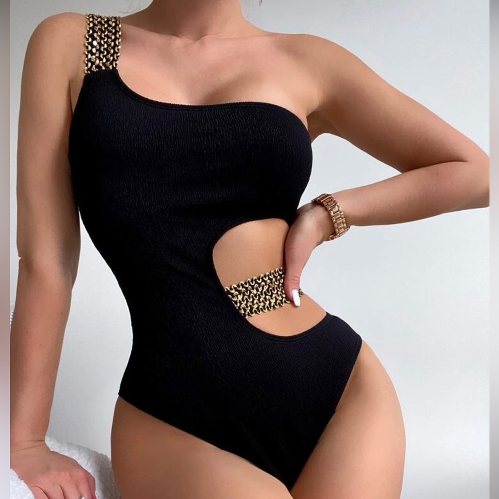 Swimsuit fashion black